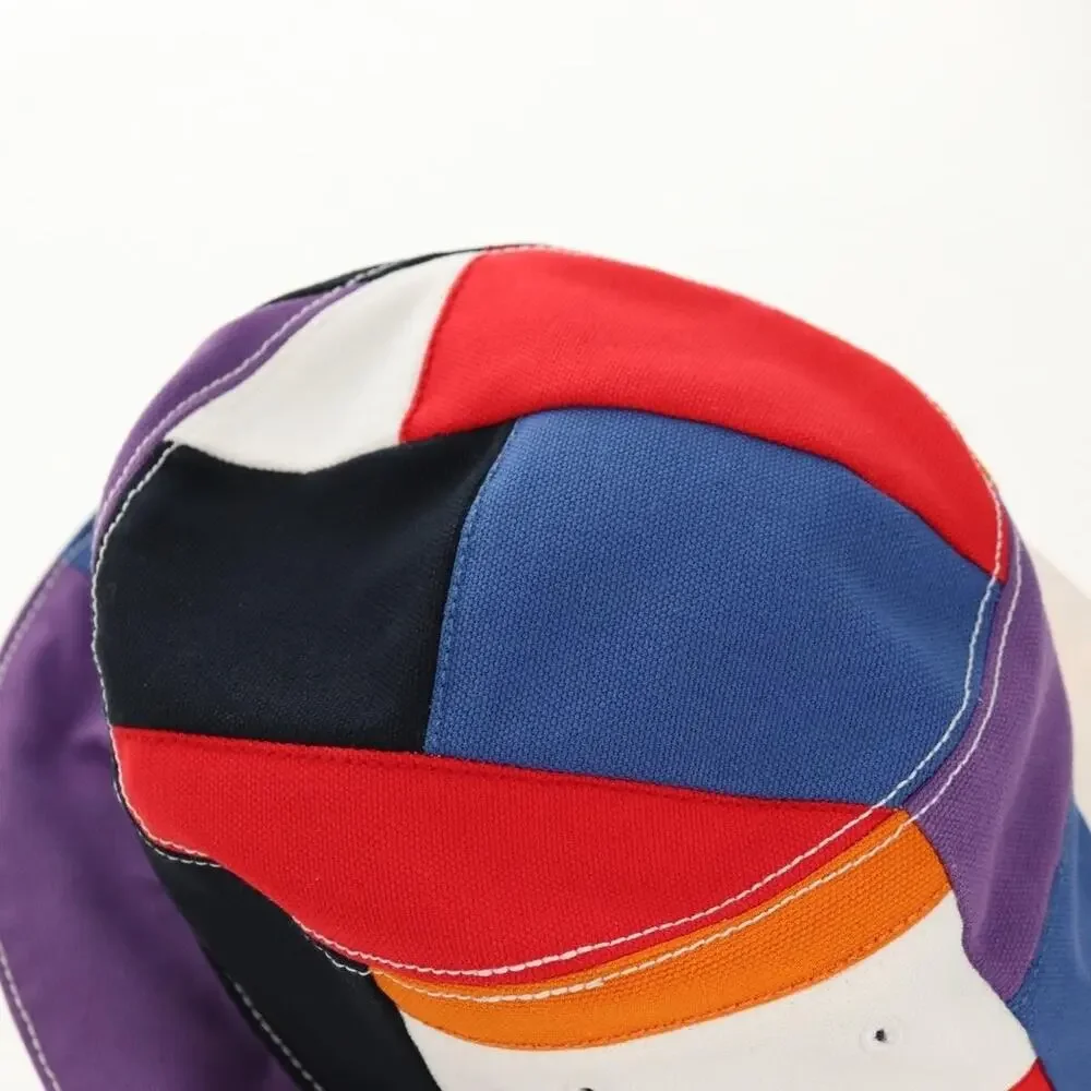 Louis Vuitton Bone Color Panel Hat Multicolor